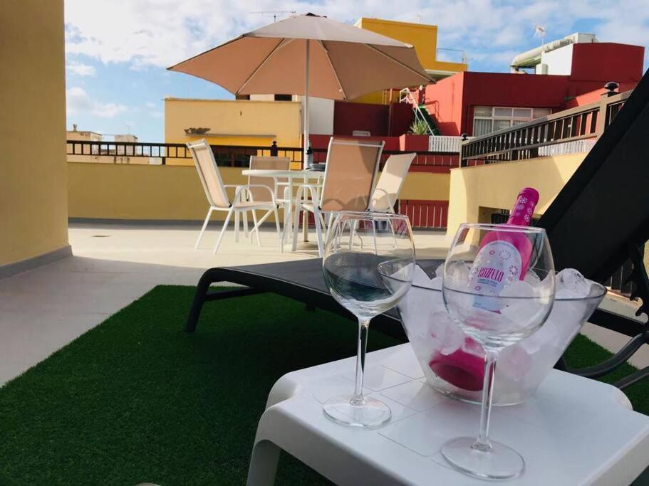 Estudio Con Amplia Terraza En Puerto De La Cruz Extérieur photo