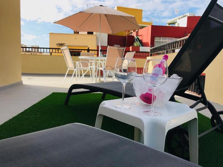Estudio Con Amplia Terraza En Puerto De La Cruz Extérieur photo
